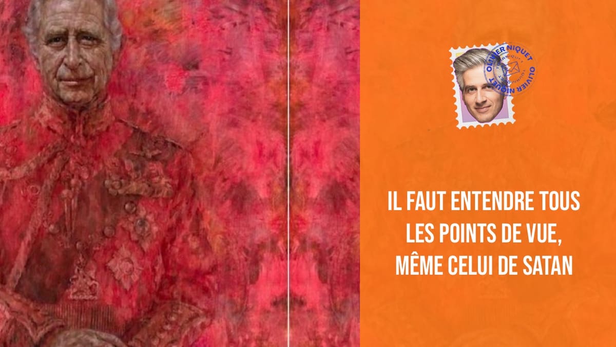 Il faut entendre tous les points de vue, même celui de Satan Post feature image