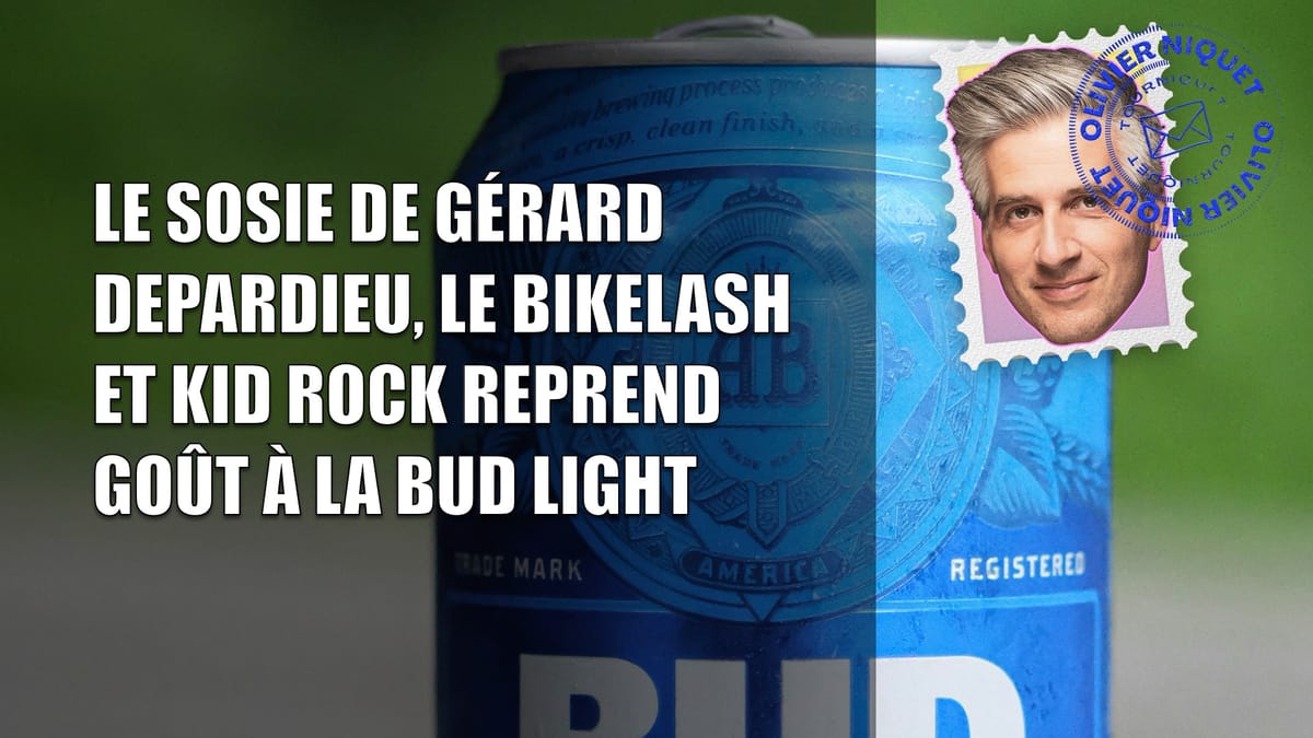 Le sosie de Gérard Depardieu, le bikelash et Kid Rock reprend goût à la Bud Light Post feature image