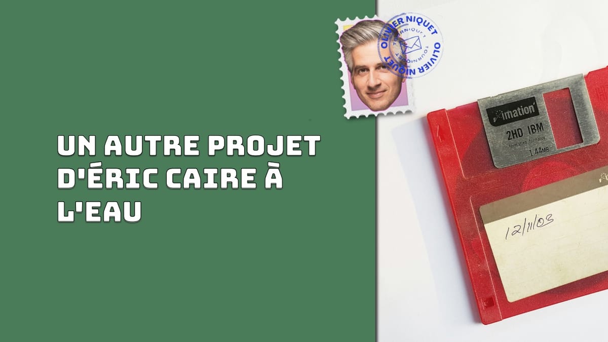 Un autre projet d'Éric Caire à l'eau Post feature image