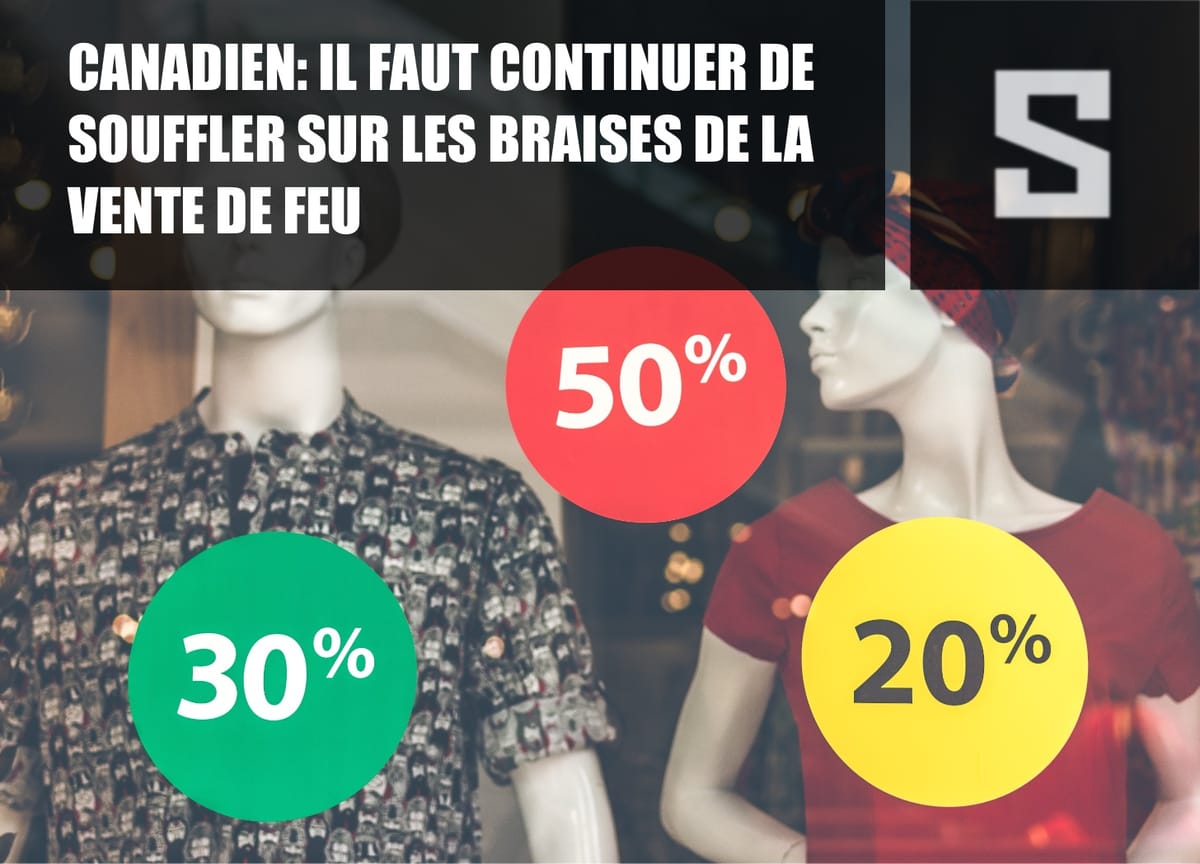 Canadien: il faut continuer de souffler sur les braises de la vente de feu Post feature image
