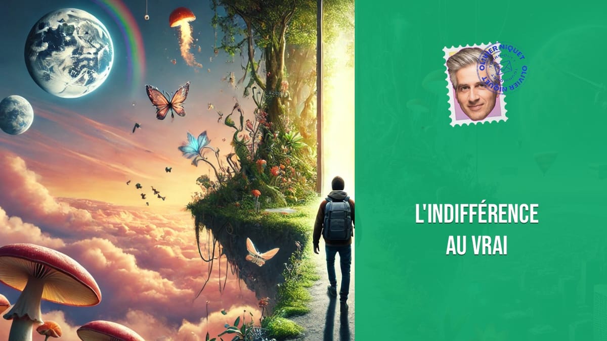 L'indifférence au vrai Post feature image