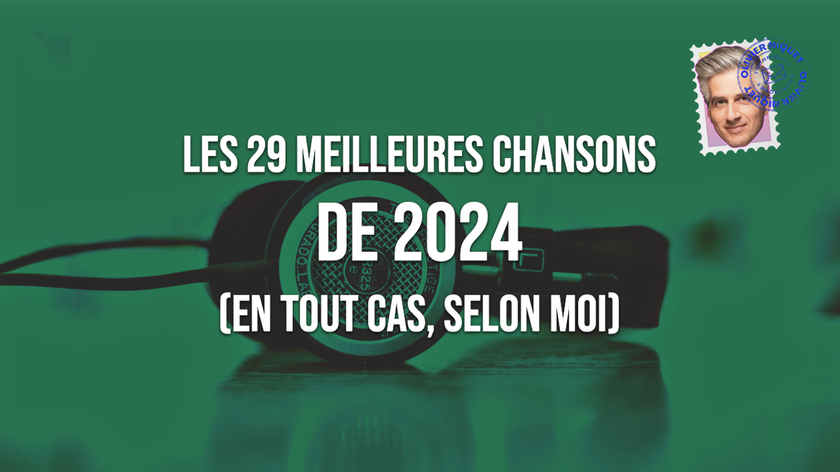 Les 29 meilleures chansons de 2024 (en tout cas, selon moi) Post feature image