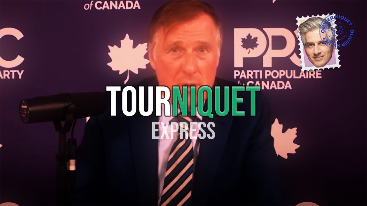 Maxime Bernier pulvérisé Post feature image