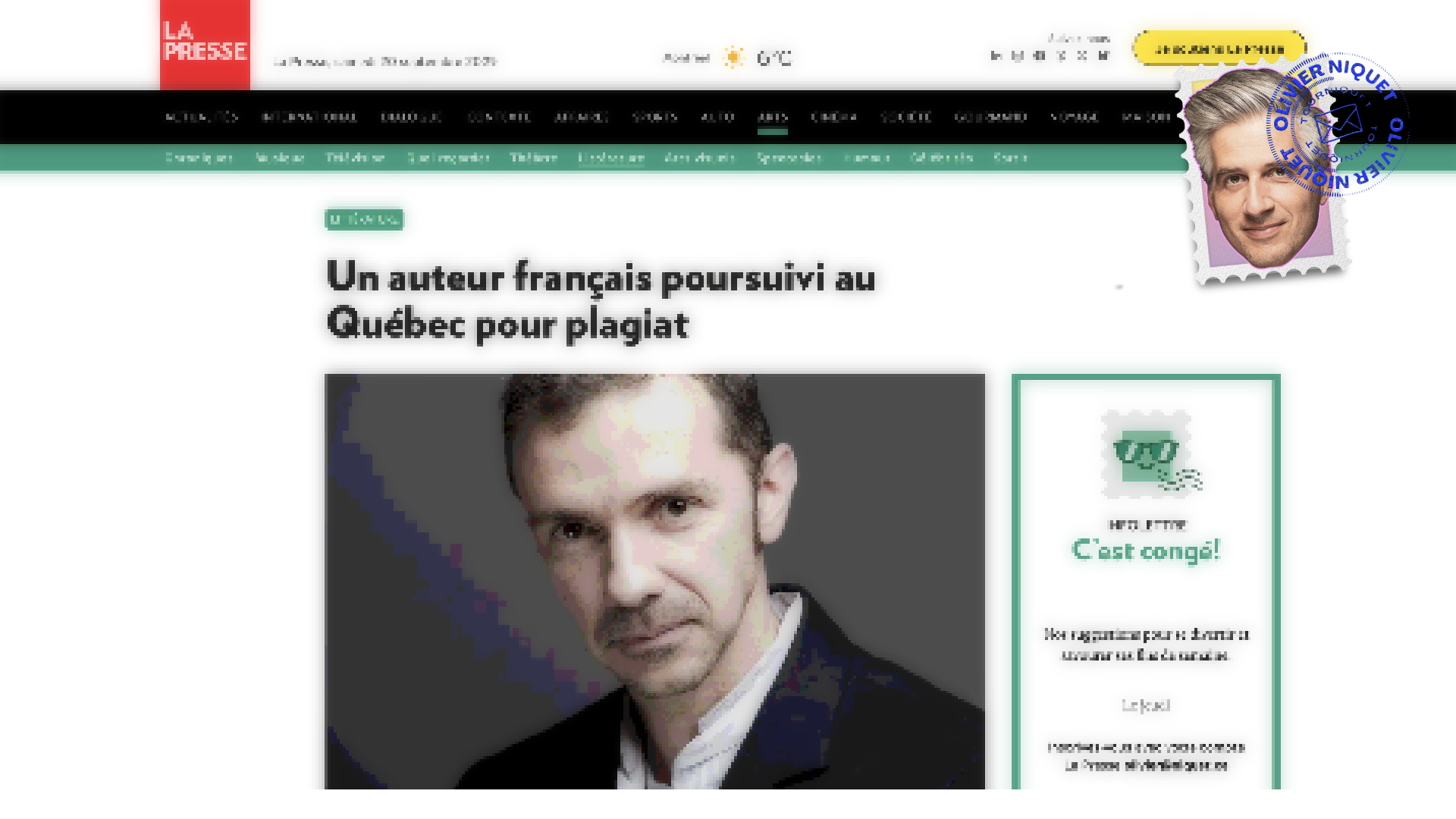 Un roman à succès français plagié d’un livre québécois? Post feature image