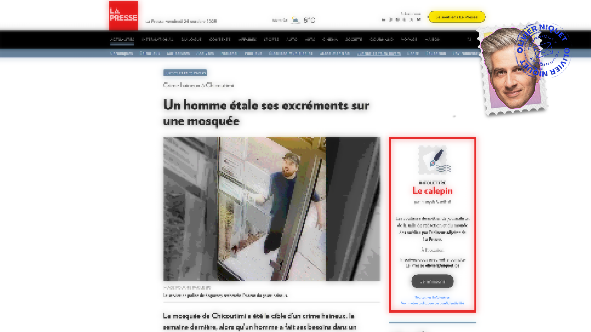 Crime haineux à Chicoutimi Post feature image