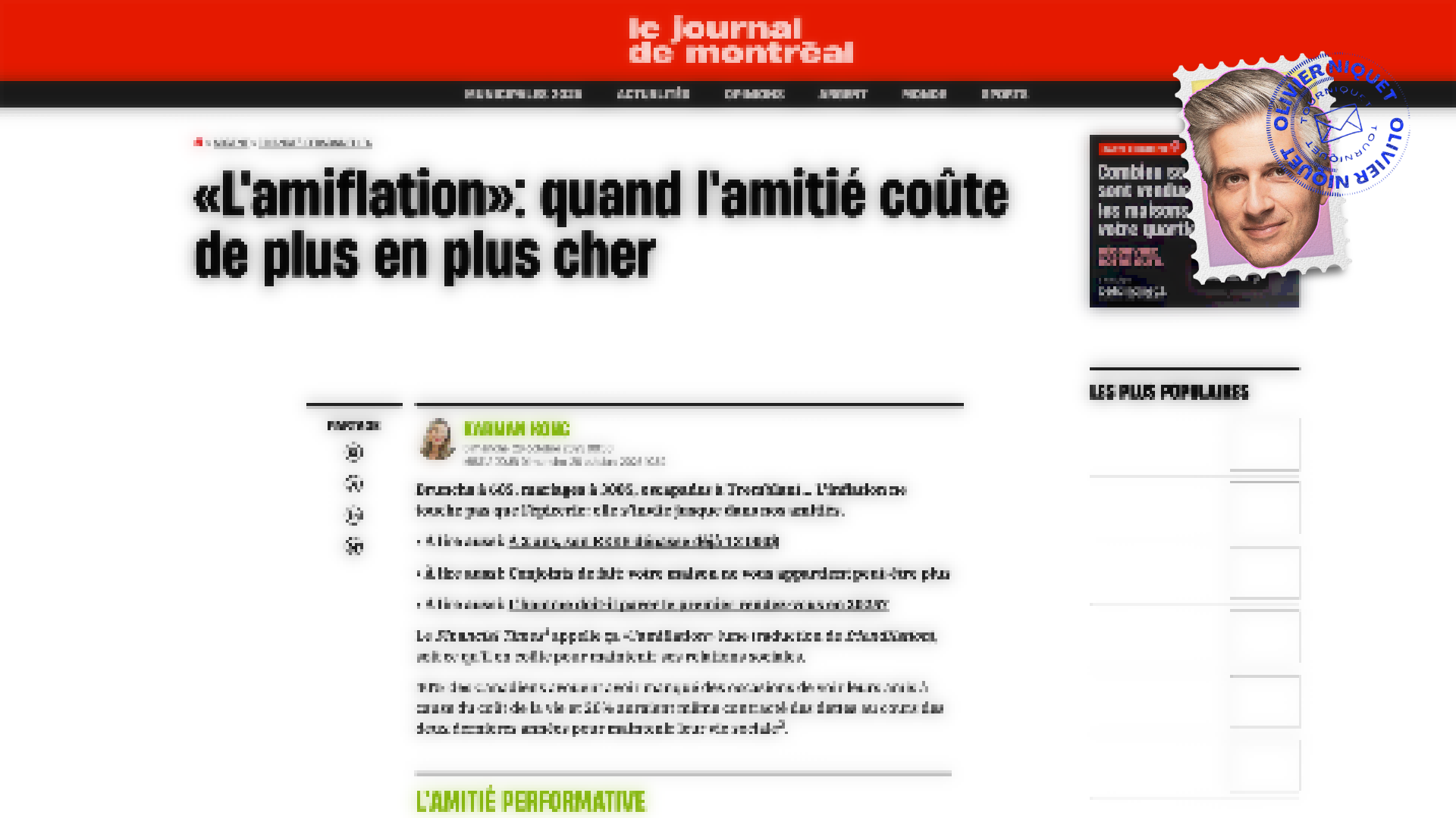 Souffrez-vous de l’amiflation? Post feature image