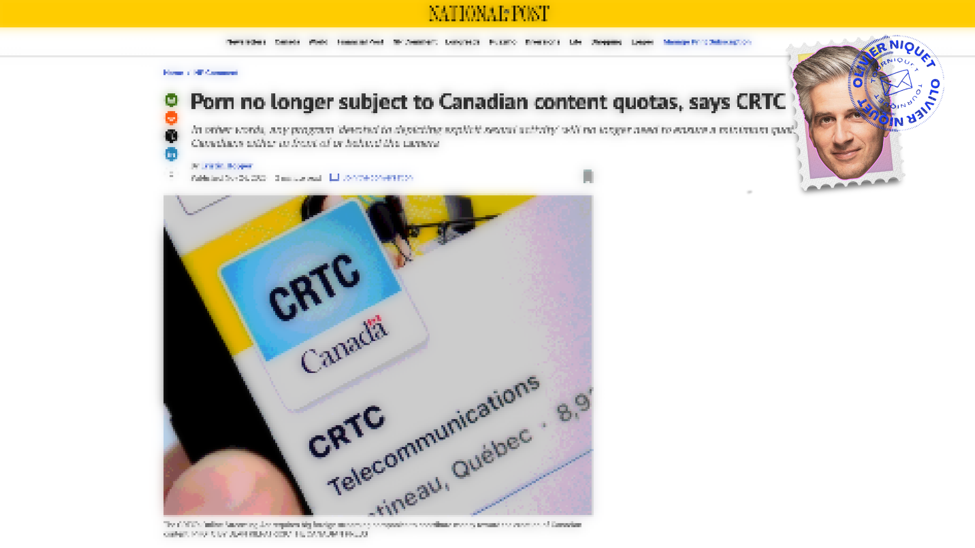 La porno canadienne n’a plus à être canadienne Post feature image