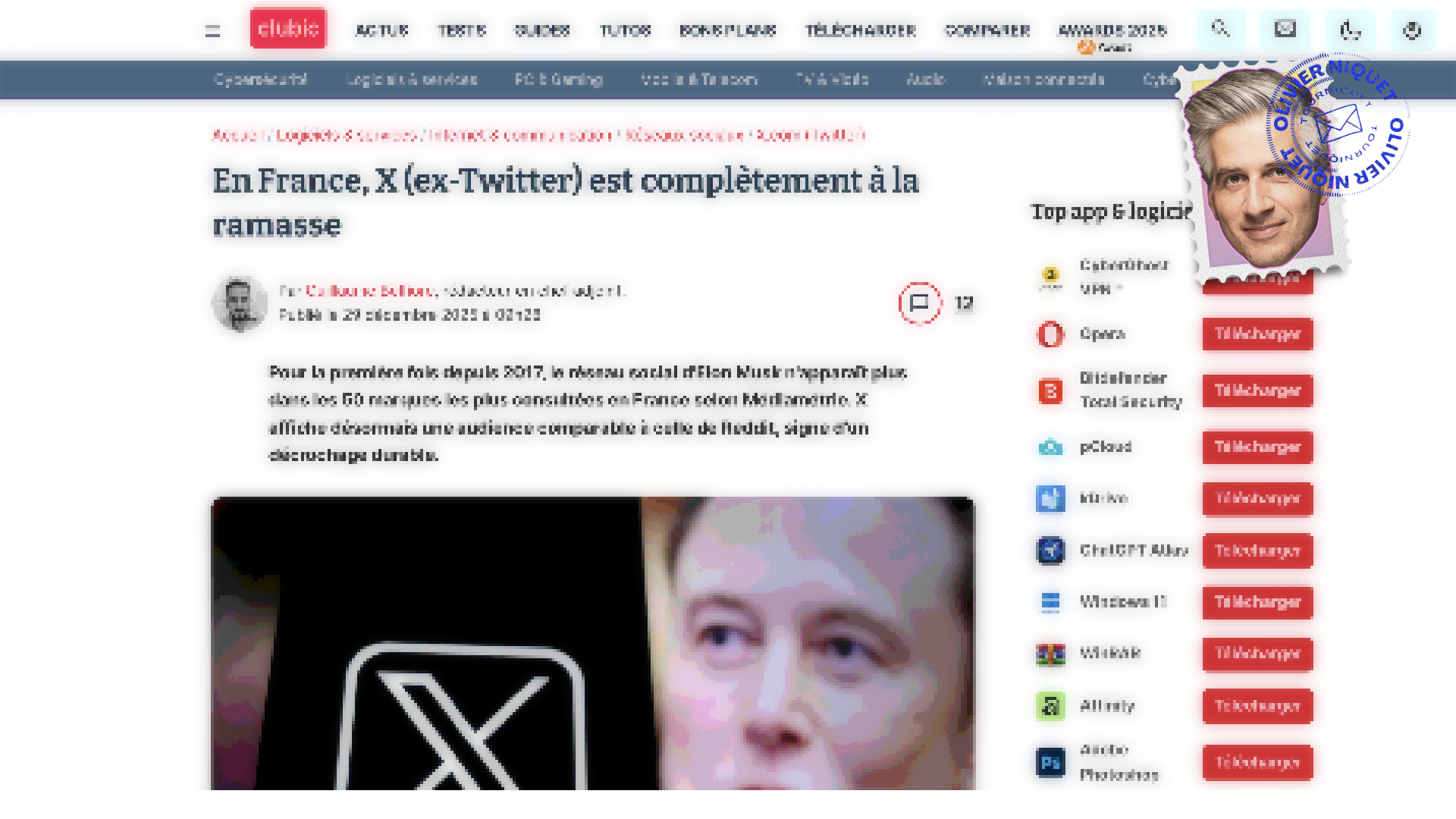 X perd en importance en France Post feature image