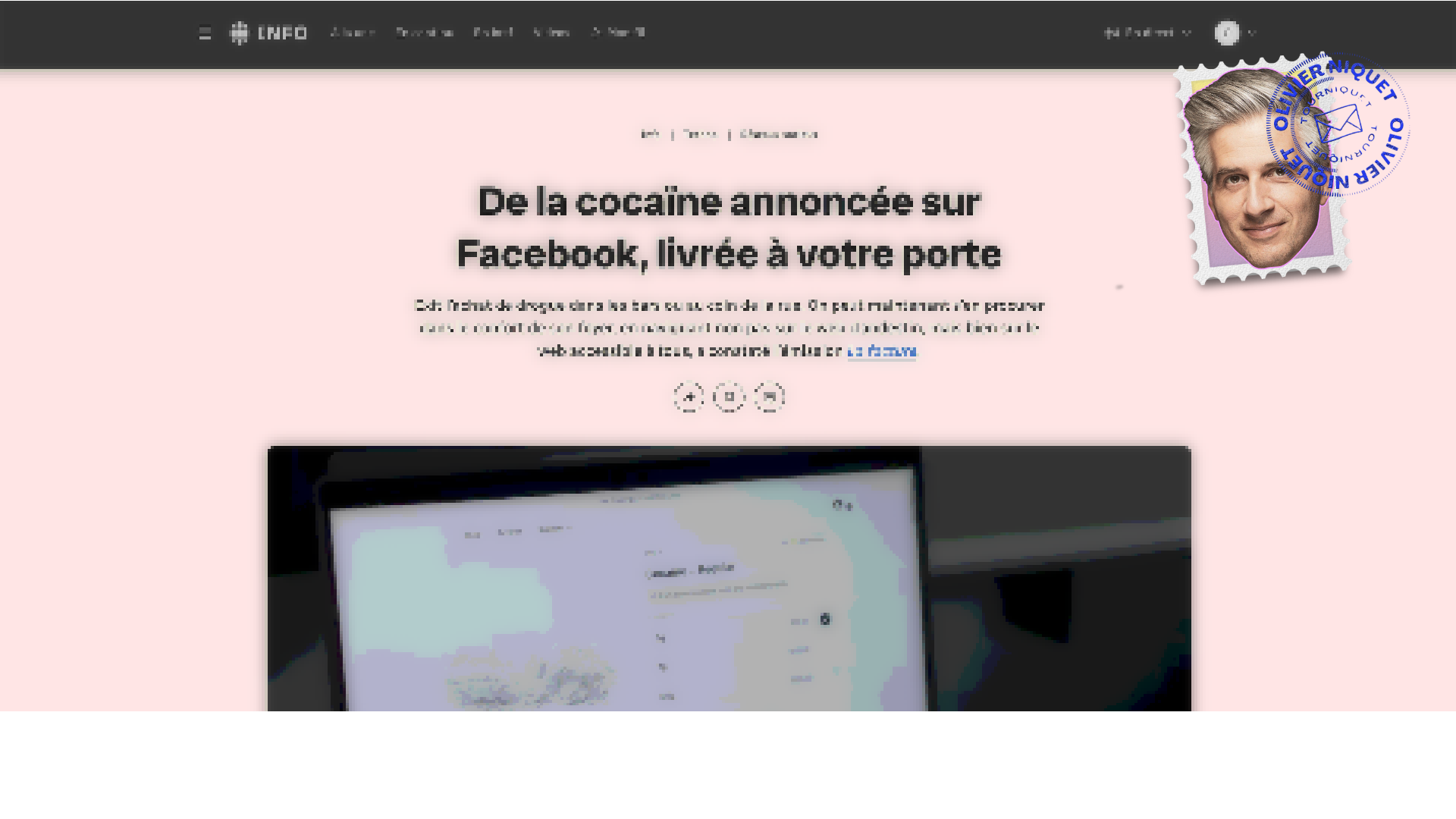 On peut facilement commander de la cocaïne en ligne Post feature image