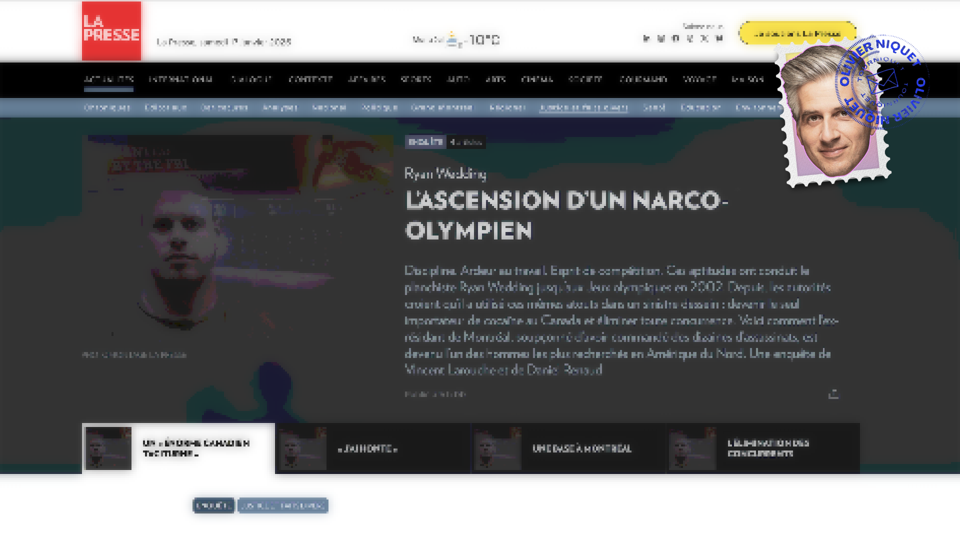 Comment un olympien de bonne famille devient baron de la drogue Post feature image