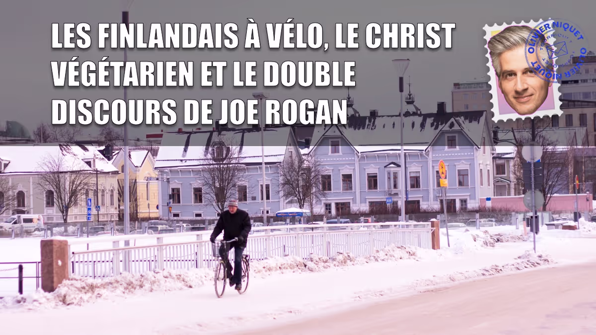 Les Finlandais à vélo, le Christ végétarien et le double discours de Joe Rogan Image principale