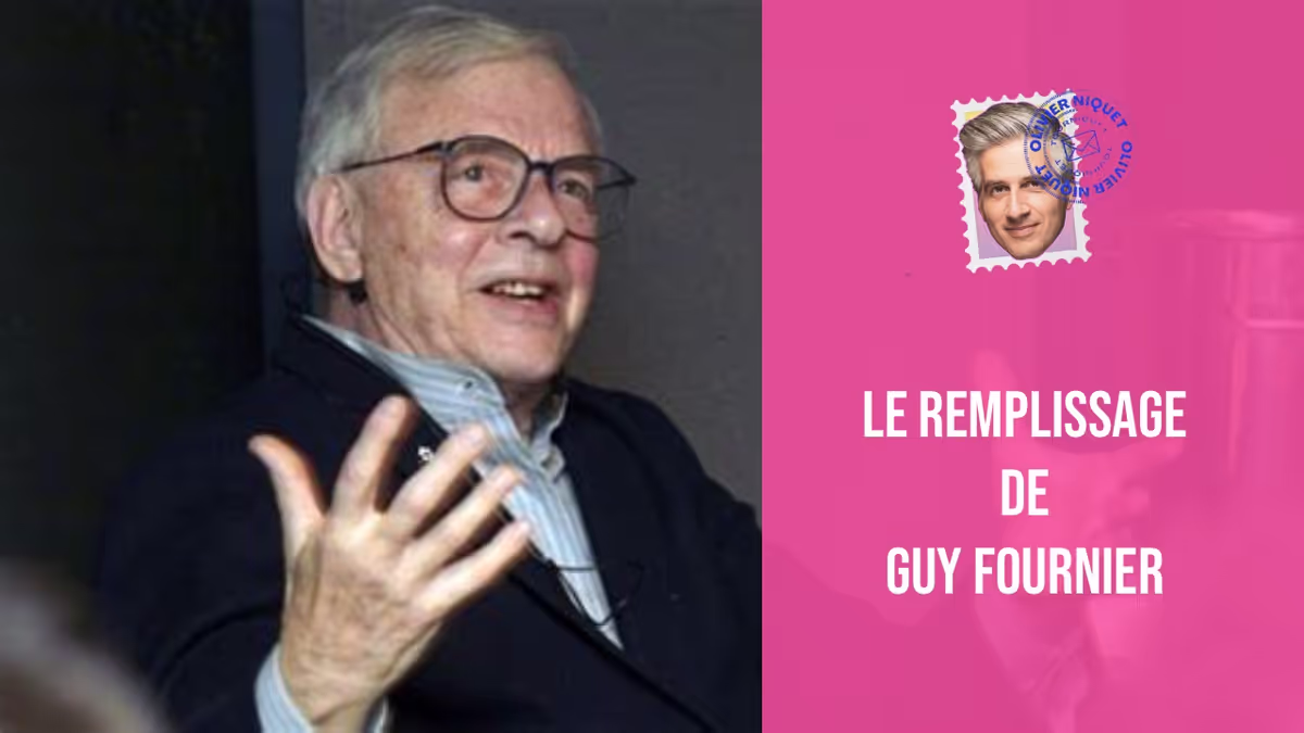 Le remplissage de Guy Fournier