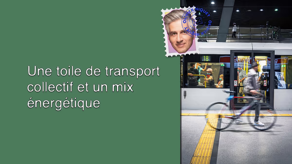Une toile de transport collectif et un mix énergétique Image principale