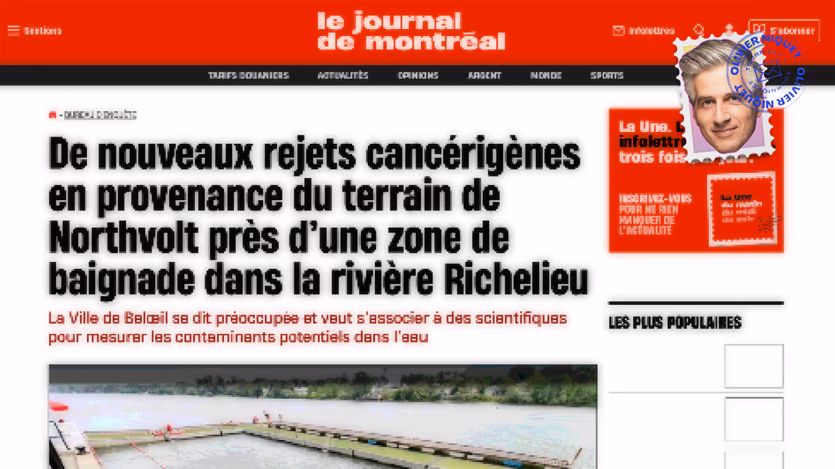 Northvolt laisse des rejets cancérigènes derrière elle Image principale