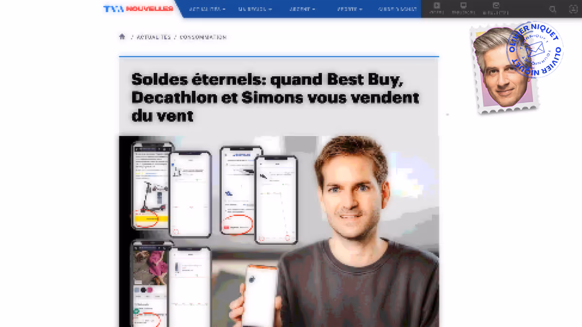 Best Buy, Décathlon, Simons, et leurs soldes qui n’en sont pas Image principale