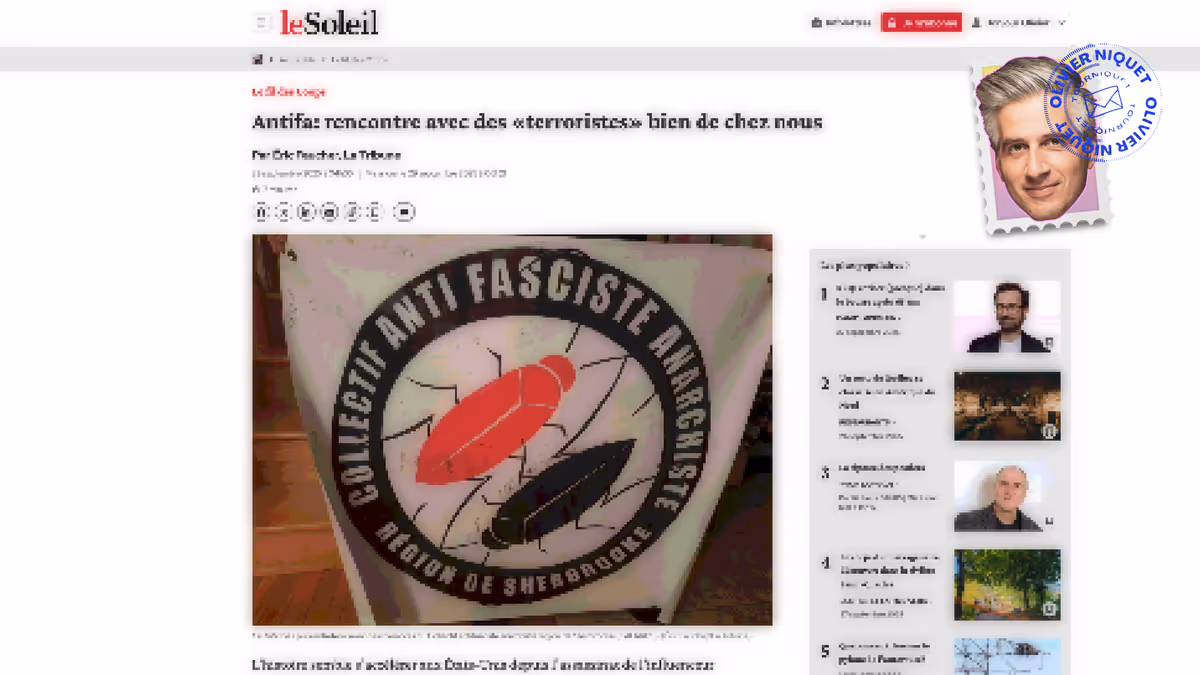 Entrevue avec des antifas Image principale