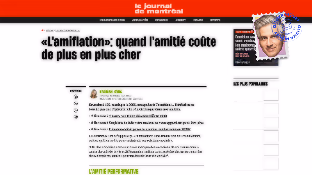 Souffrez-vous de l’amiflation? Image principale