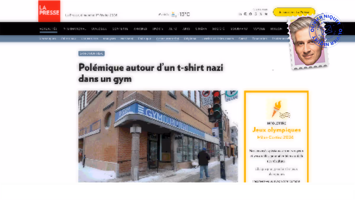 Un néonazi au gym Image principale