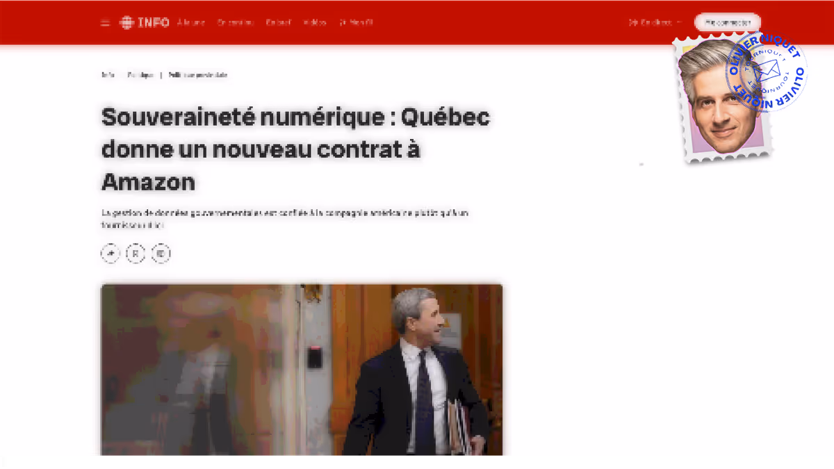 Le gouvernement donne un autre contrat d’hébergement à Amazon Image principale