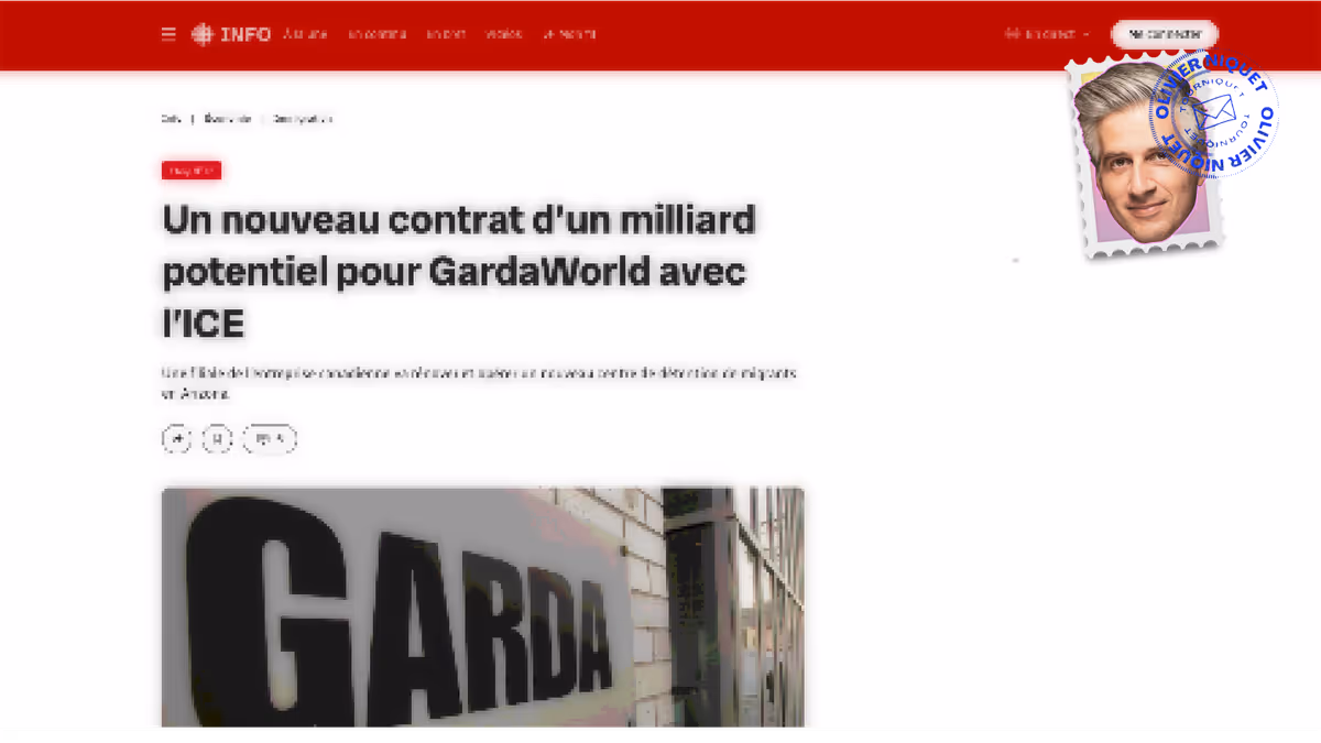 Nouveau contrat avec ICE pour GardaWorld Image principale