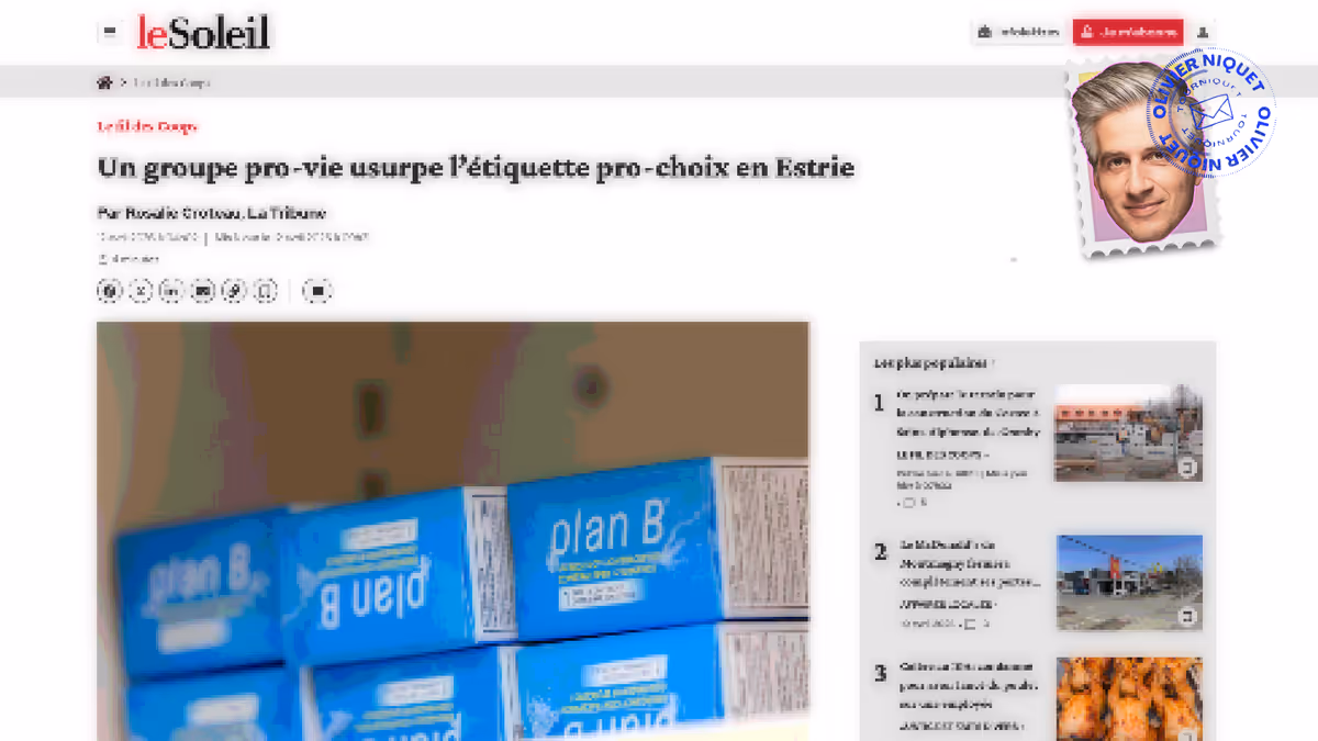 Les groupes antiavortement qui font semblant d’être pro-choix Image principale