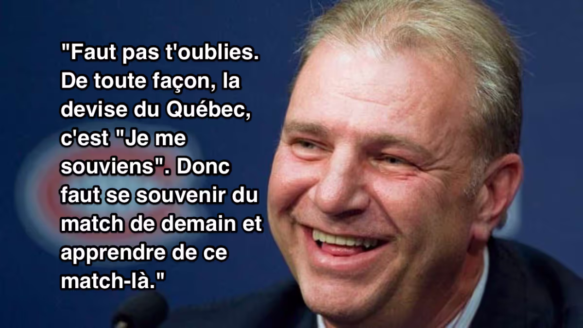Michel Therrien, qui se souvient de demain Image principale
