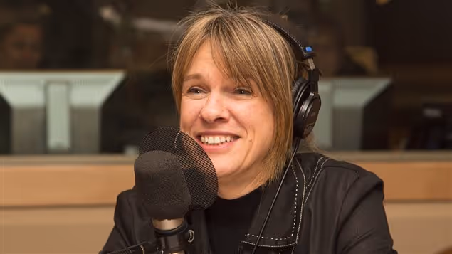 Josée Blanchette, qui porte le bonnet d'âne