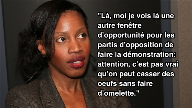 Yolande James, qui aime les omelettes Post feature image