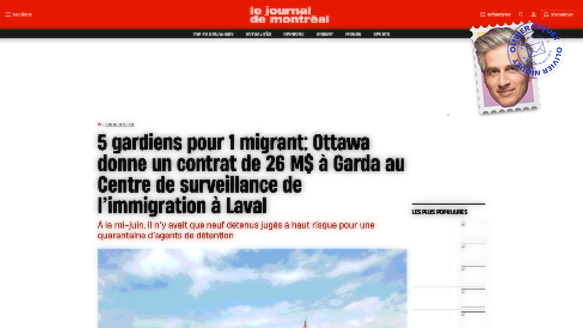 26 millions à Garda pour surveiller 9 migrants Post feature image