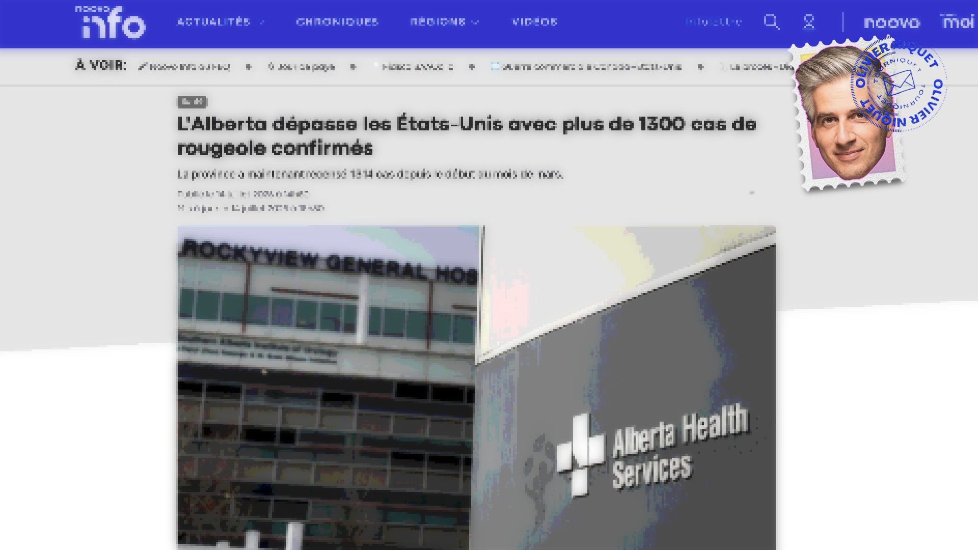 Plus de cas de rougeole en Alberta qu’aux États-Unis Post feature image