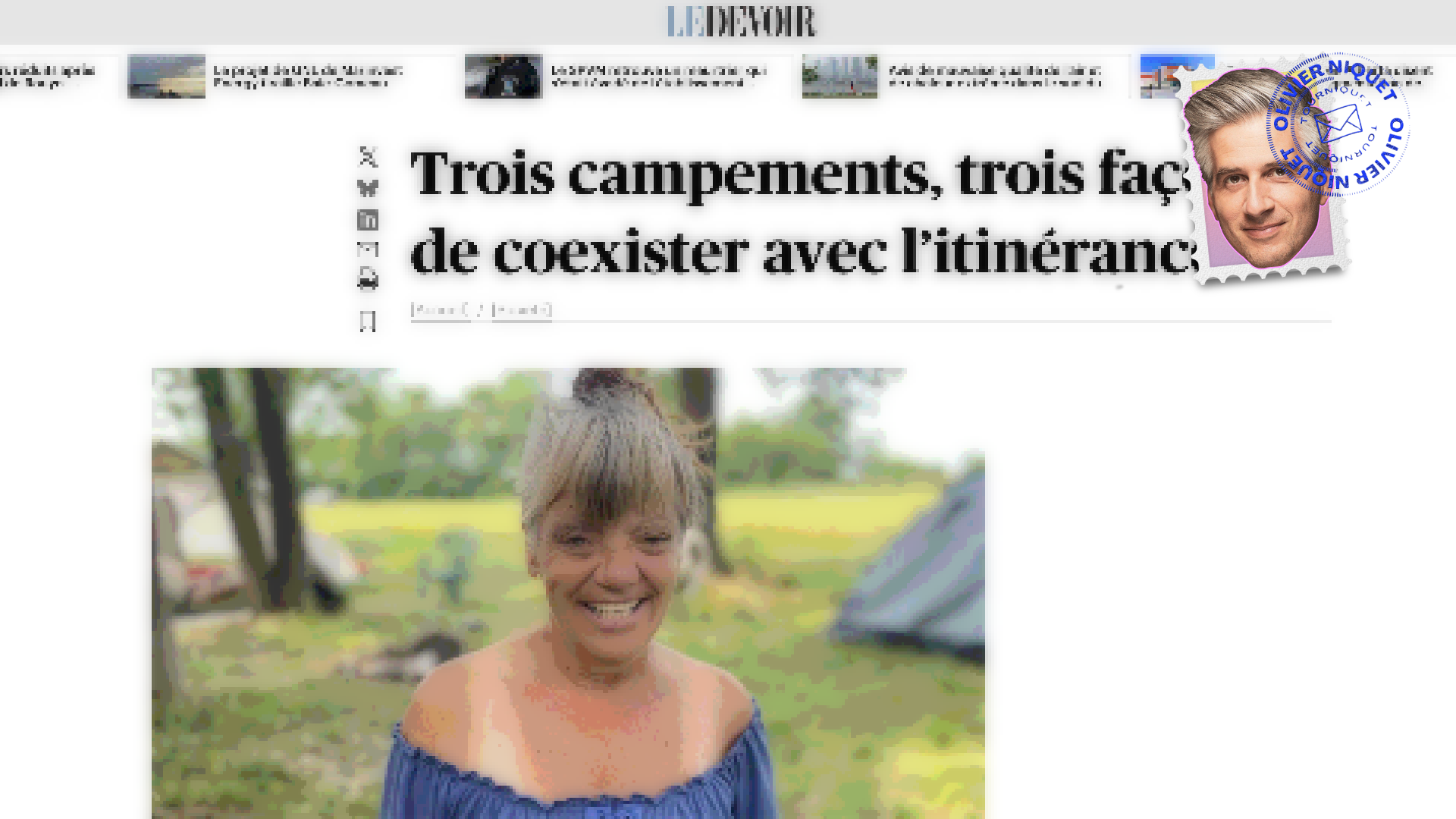 Comment vivre avec les campements d’itinérants Post feature image