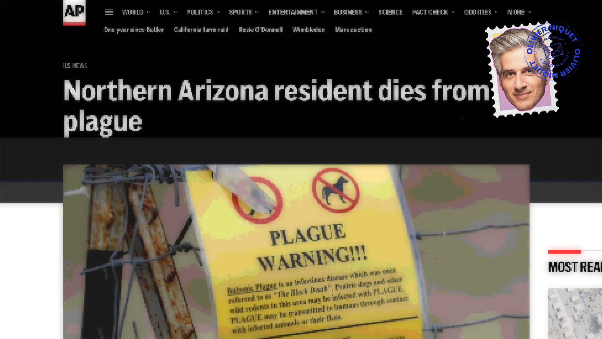 Mourir de la peste en Arizona Post feature image