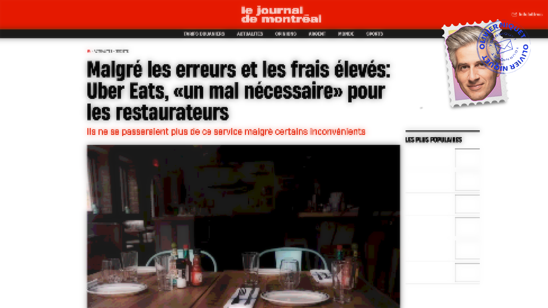 Uber Eats, payant pour personne? Post feature image