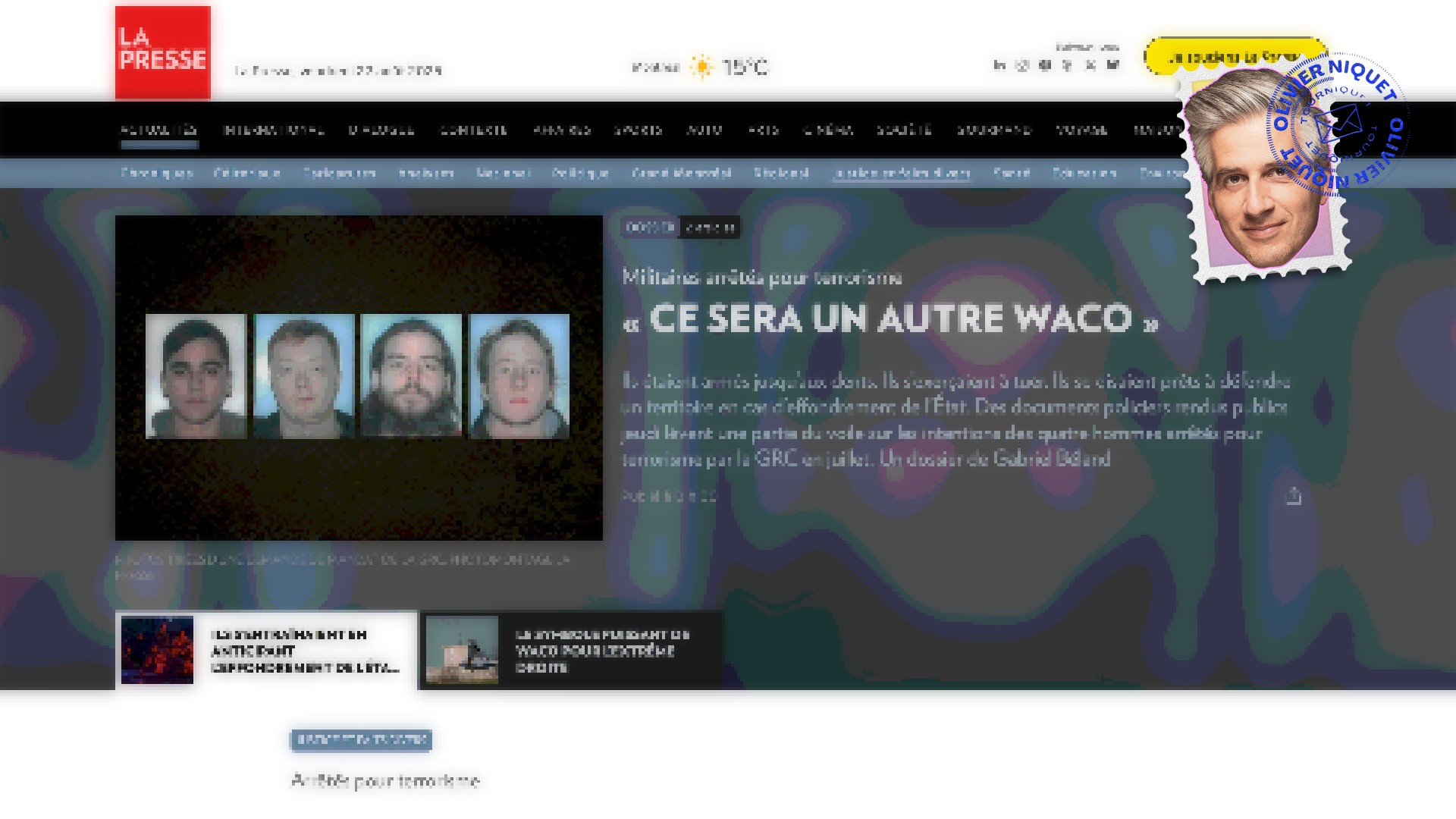 Des soldats voulaient prendre le contrôle d’une ZEC Post feature image