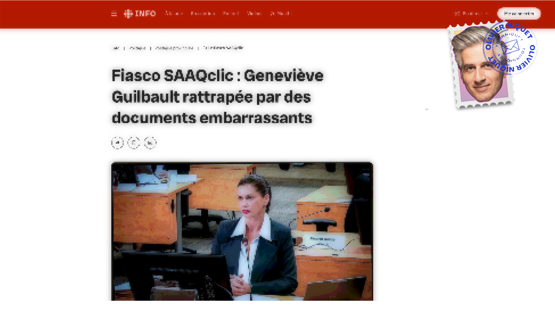 Geneviève Guilbault dans un « merdier » Post feature image