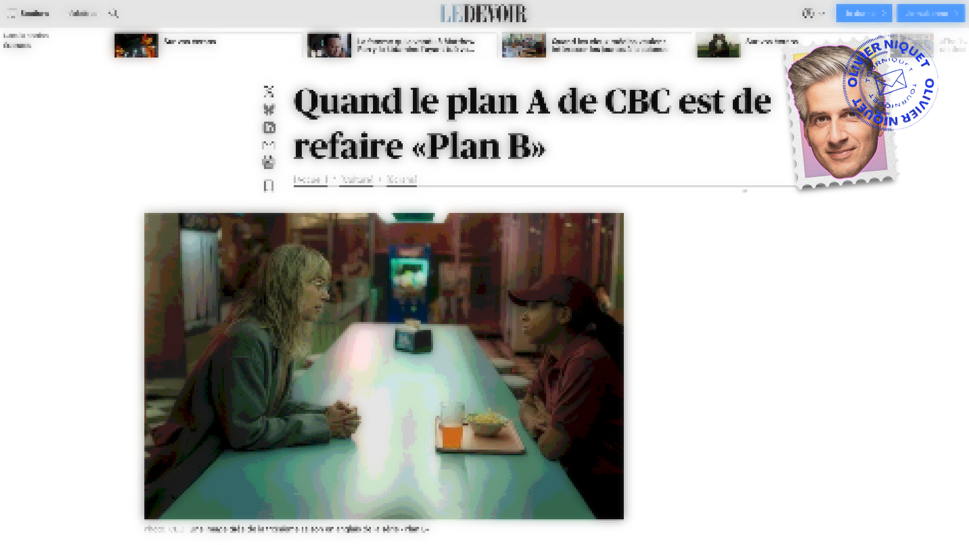Plan B à CBC: plus cher, moins vu Post feature image