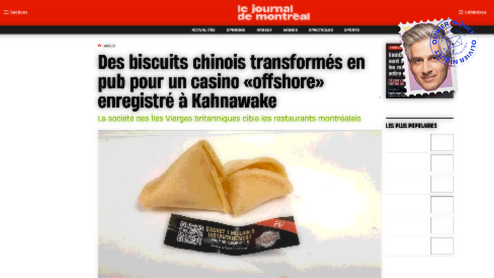 Des pubs de casinos dans nos biscuits chinois Post feature image