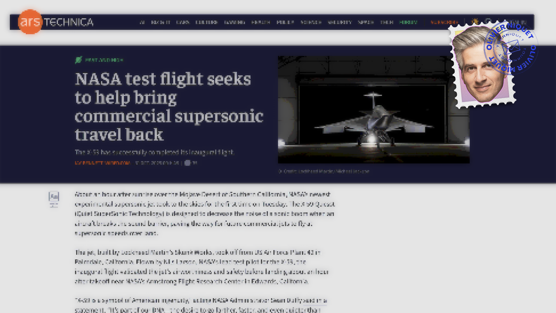 Le retour de l’avion supersonique? Post feature image