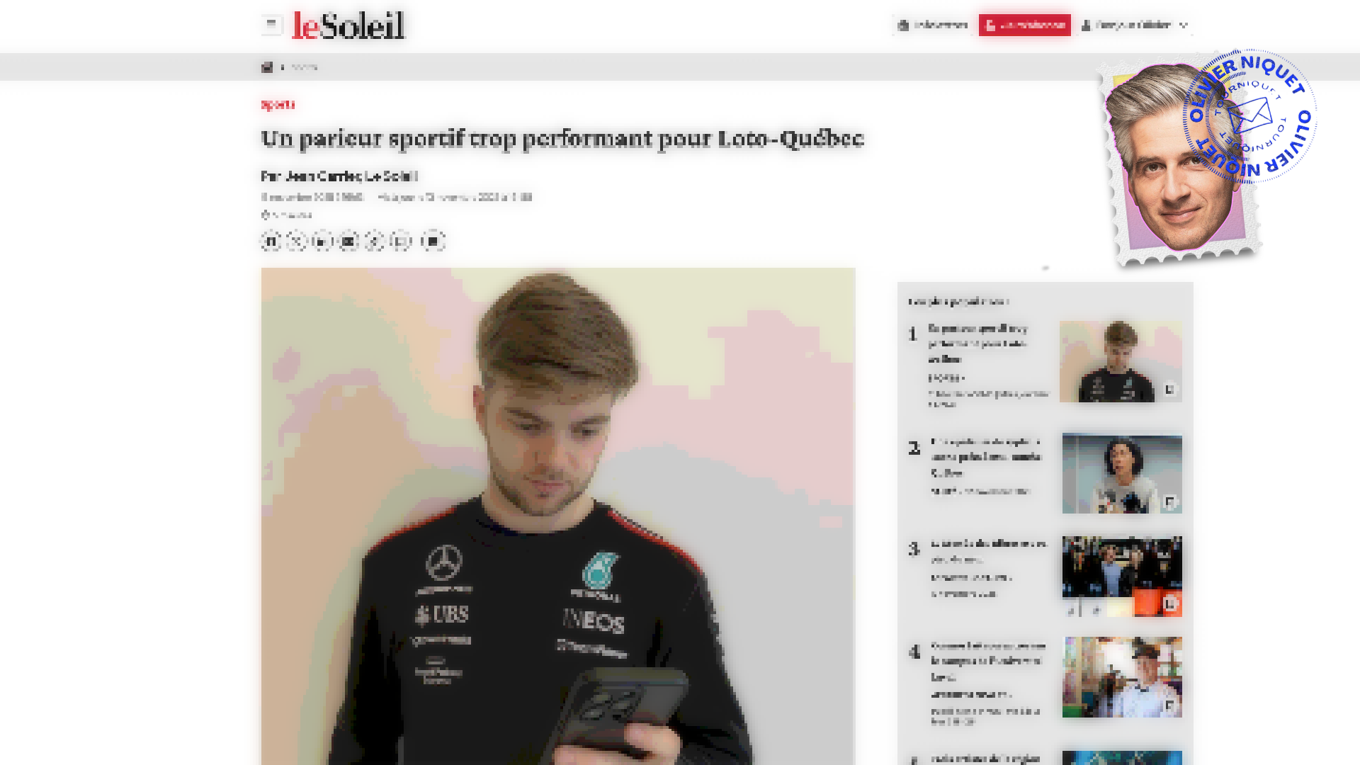 Banni parce que trop bon à Mise-o-jeu Post feature image