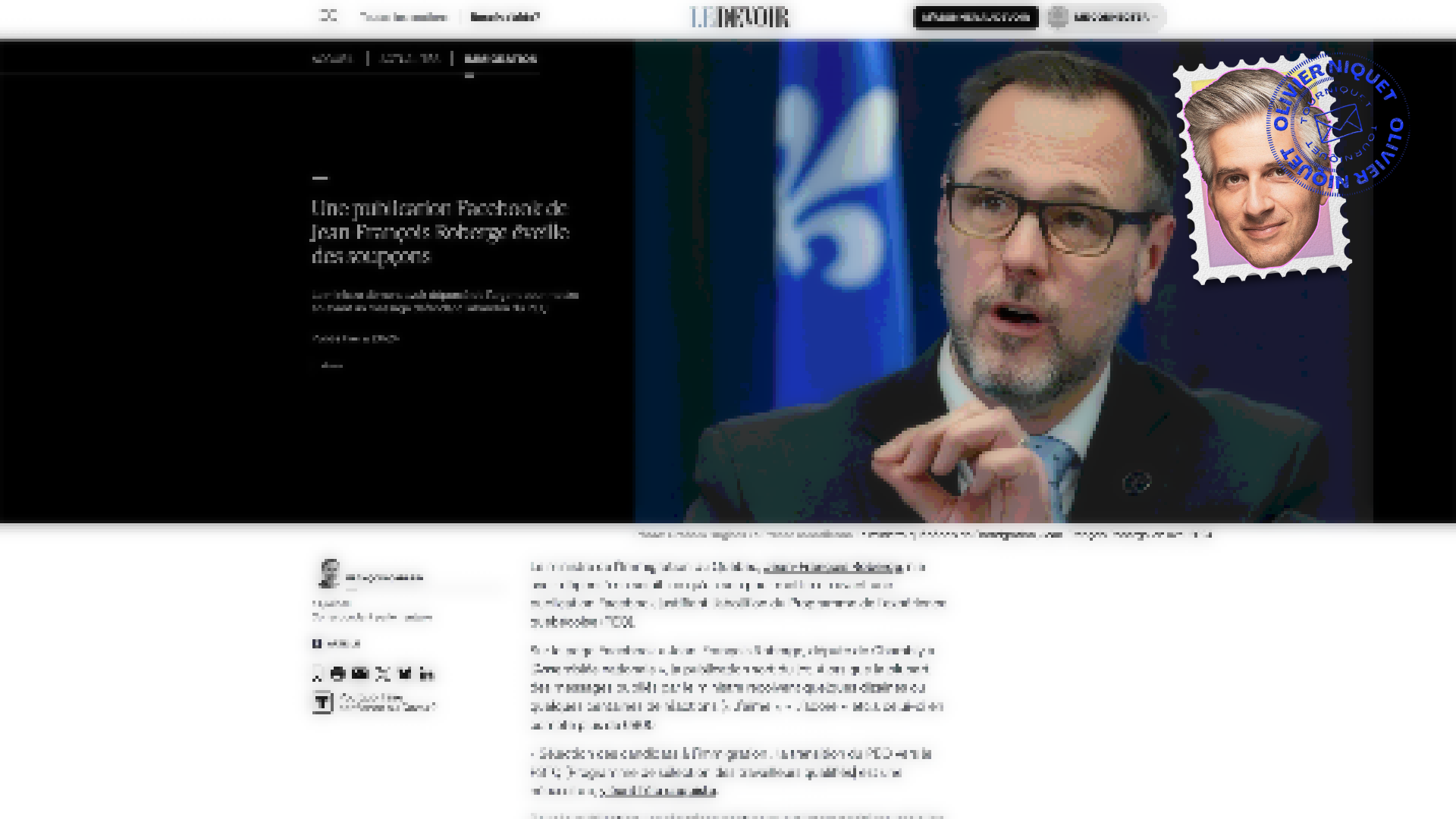 Une publication de Jean-François Roberge très « populaire » en Asie du Sud-Est Post feature image