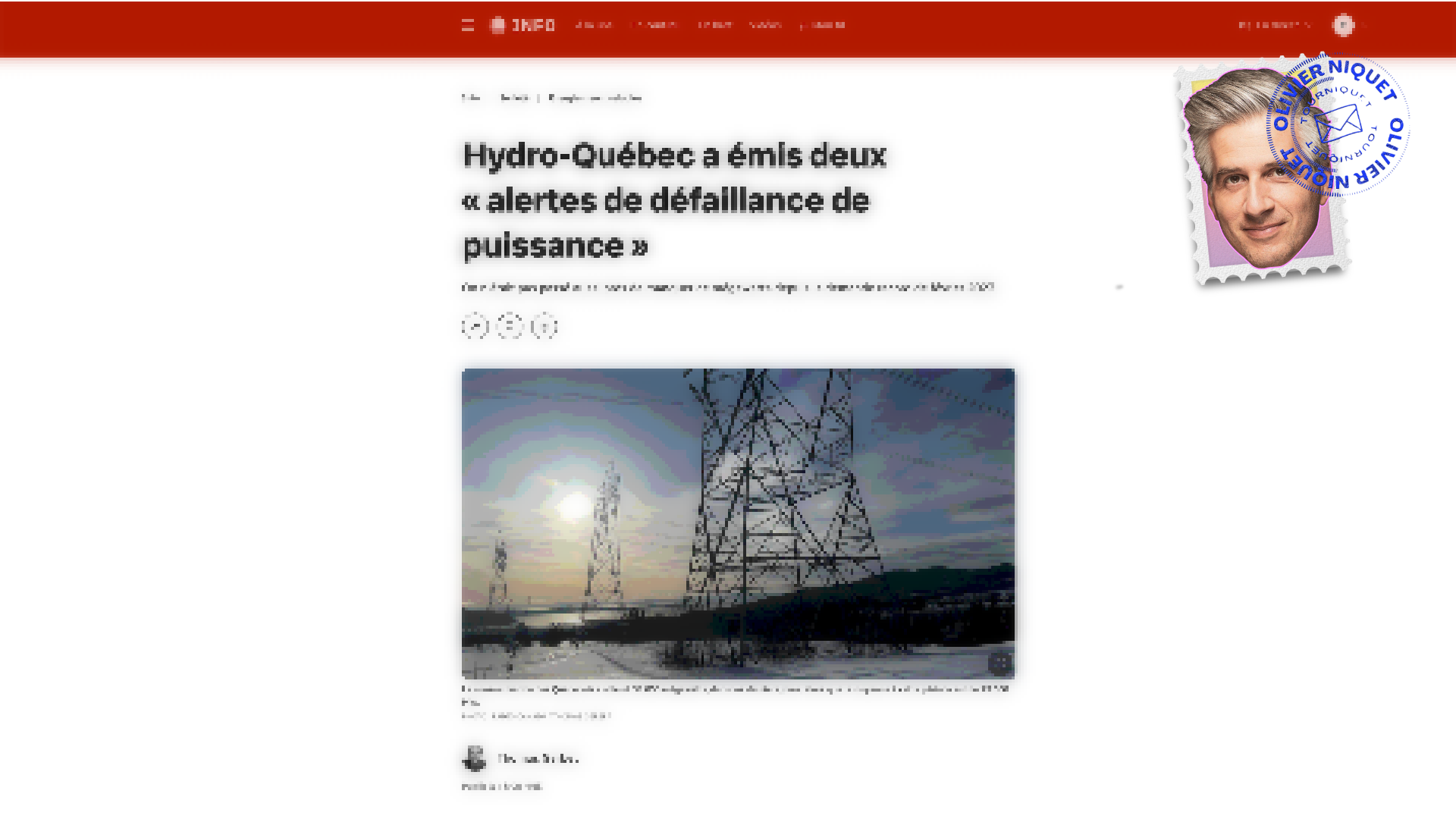 Deux alertes de défaillance de puissance pour Hydro-Québec Post feature image