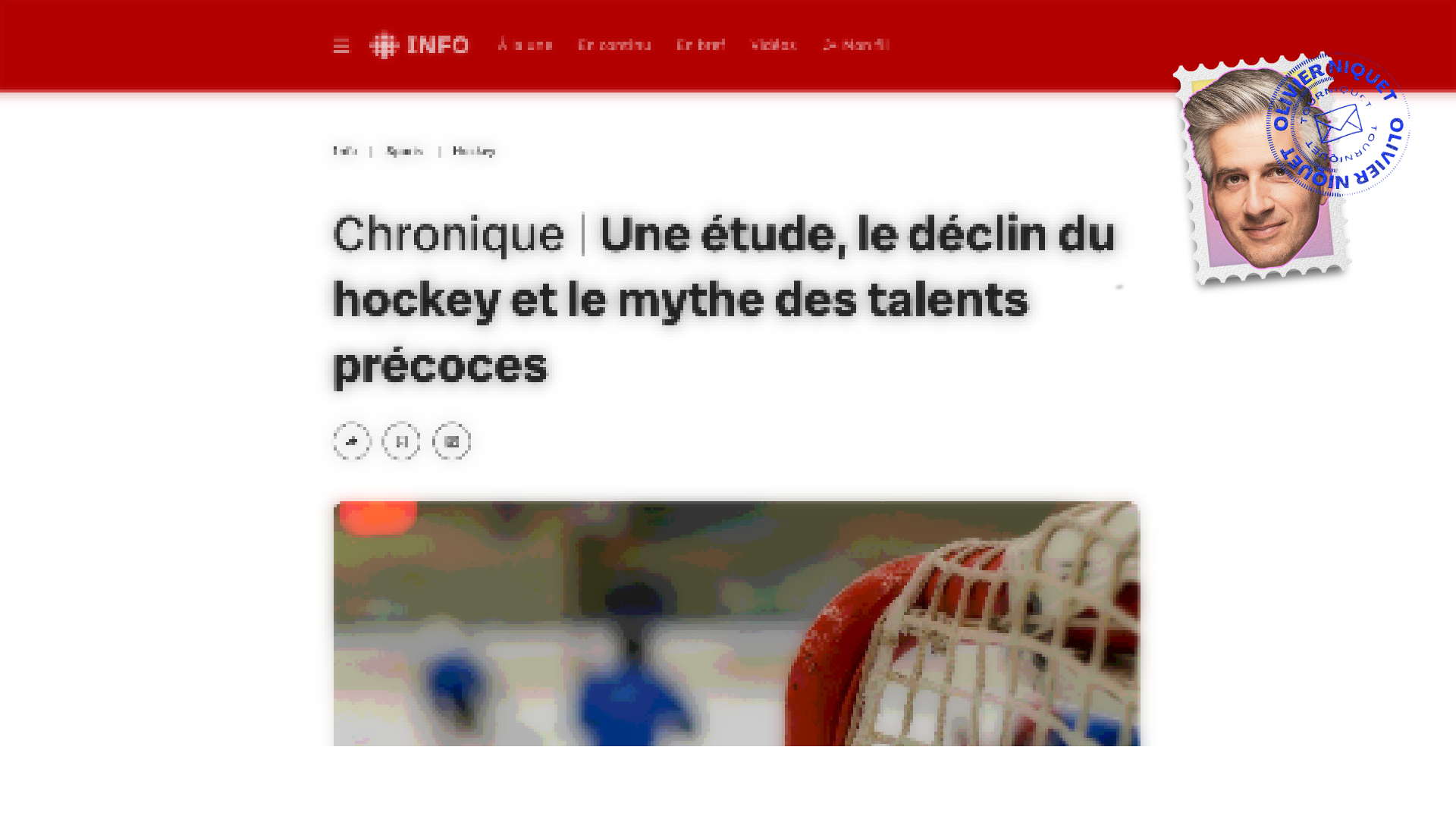 Déclin du hockey: le Québec fait fausse route Post feature image