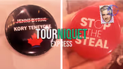 Des faux macarons dans les rassemblements conservateurs