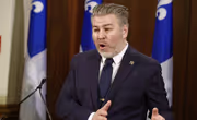 Pascal Bérubé, qui interpelle Simon Jolin-Barrette