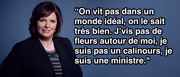 Lucie Charlebois, qui n'est pas un calinours