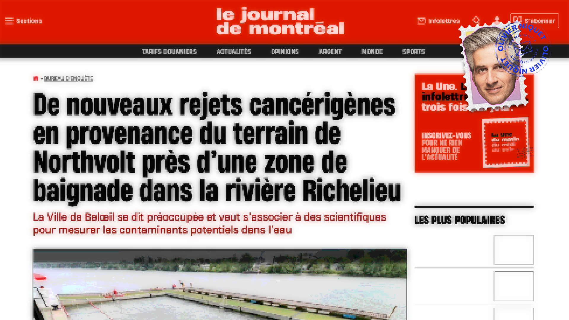 Northvolt laisse des rejets cancérigènes derrière elle Post image