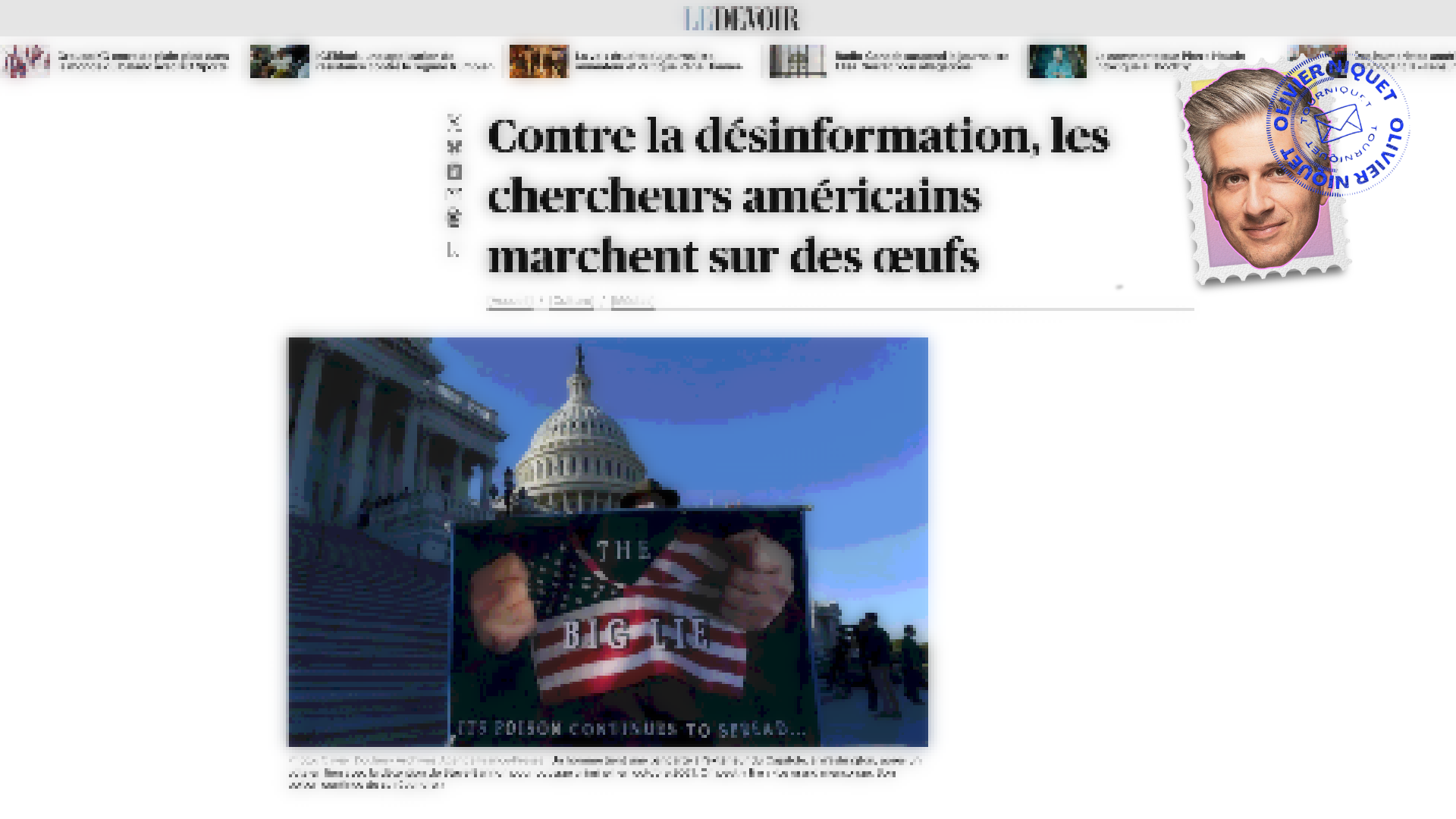 La désinformation devient des fausses allégations pour ne pas fâcher la droite états-unienne Post image