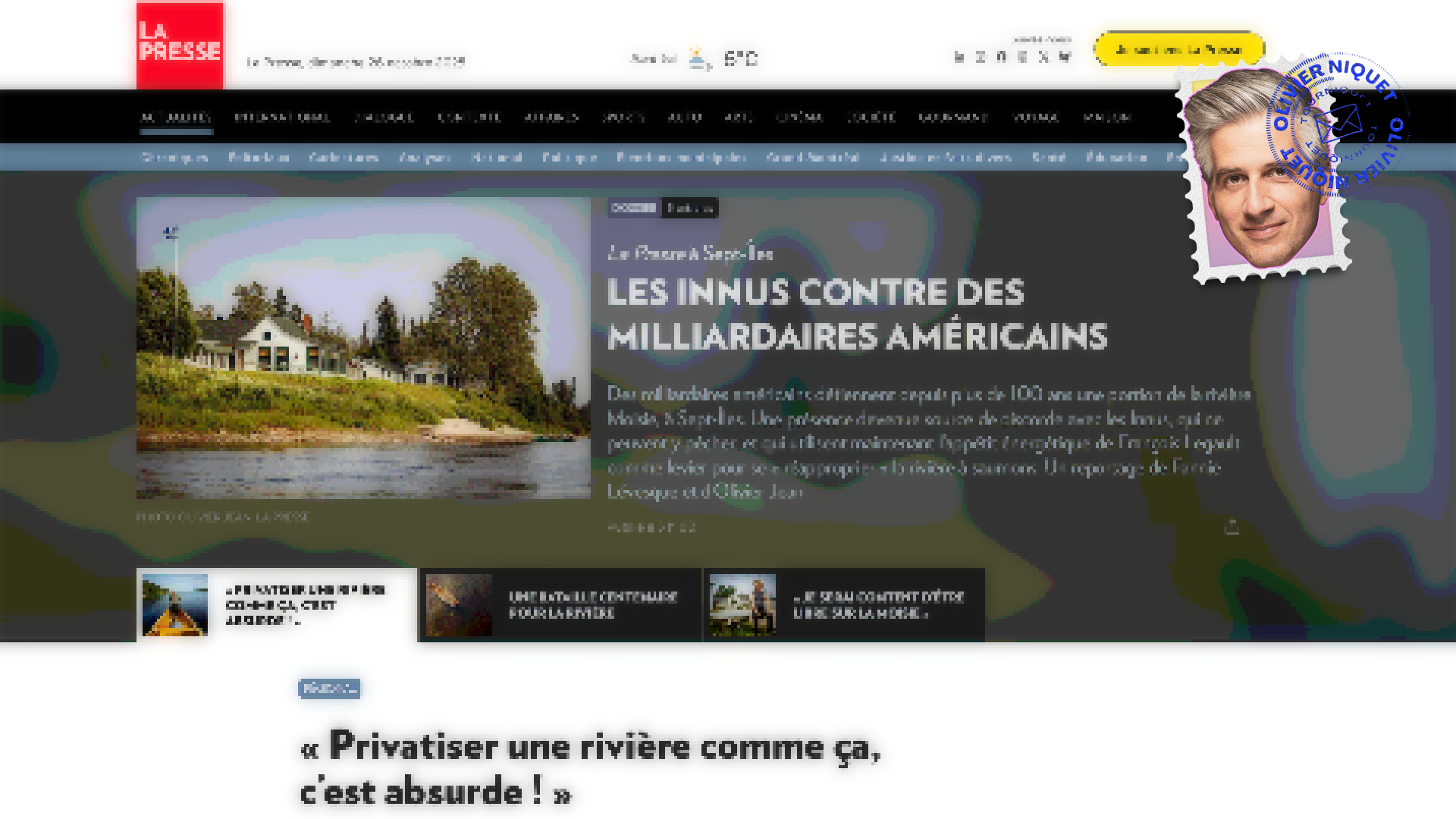 La rivière Moisie et les États-Uniens Post image