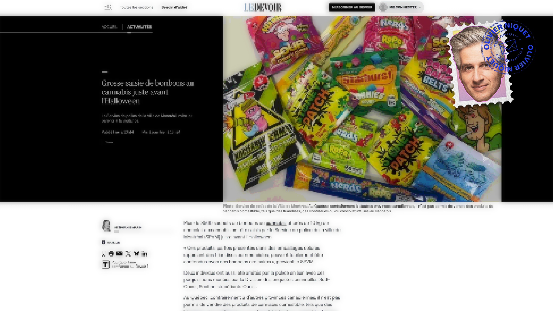 8500 sacs de jujubes au cannabis saisis Post image