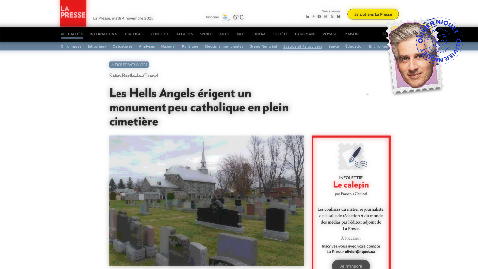 L’enfer au cimetière de Saint-Basile-le-Grand Post image